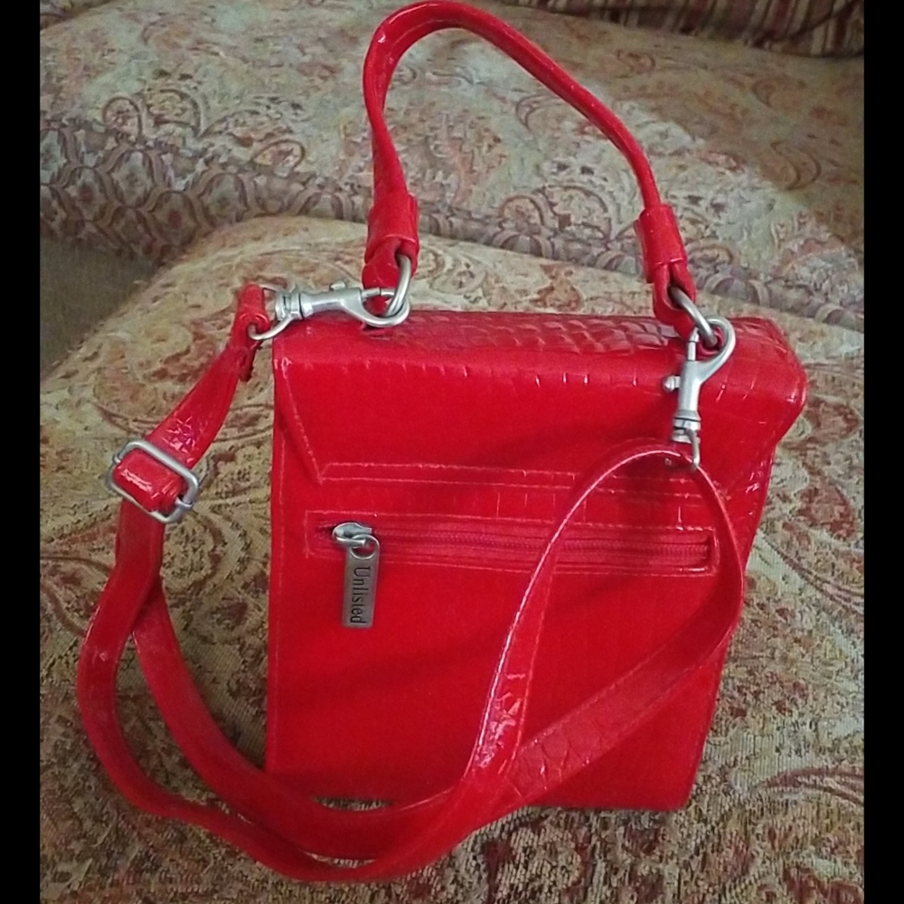 NEW "Unlisted" Kenneth Cole Satchel Handbag Purse - Picture 2 of 11